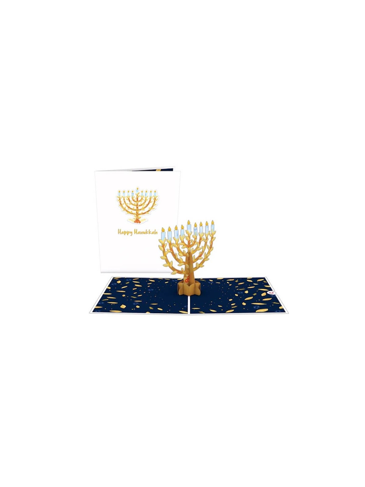 כרטיס פופ אפ לחנוכית אהבה פופ | מתנות | יוּדָאִיקָה